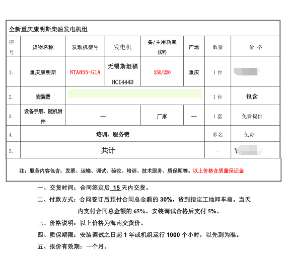 我司與東方消防支隊(duì)供應(yīng)柴油發(fā)電機(jī)合作成功